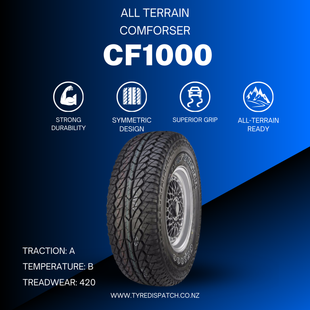 Comforser - 265/70R16 121/118S 10PLY All Terrain - Tyre Dispatch