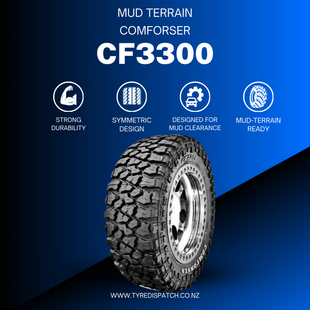 Comforser - 285/55R20 122/119Q 10PLY Mud Terrain - Tyre Dispatch