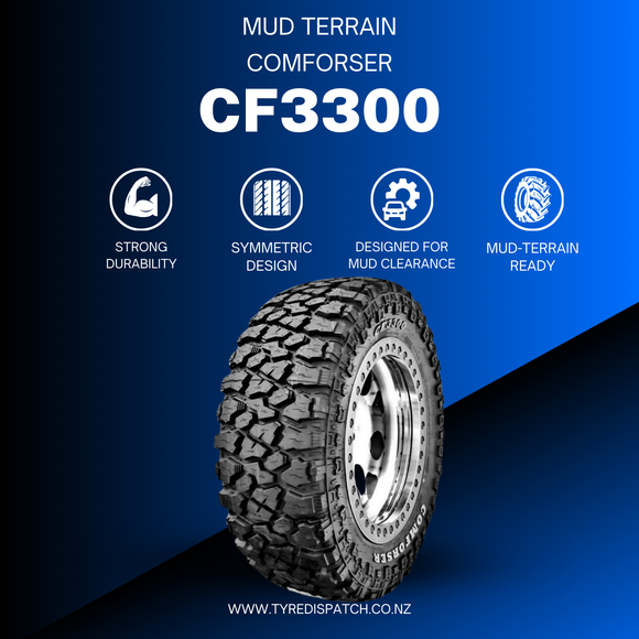Comforser - 285/55R20 122/119Q 10PLY Mud Terrain - Tyre Dispatch