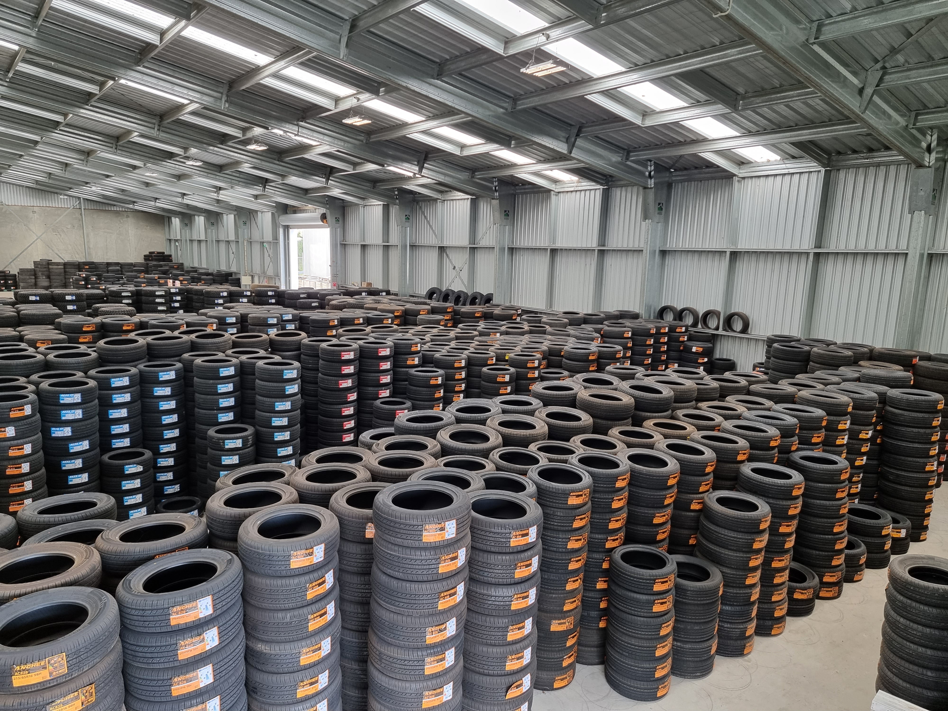 Over 15,000 Tyres in stock