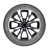 Anchee AC718 ar wheel with alloy rim and tire on a white background thumbnail 2