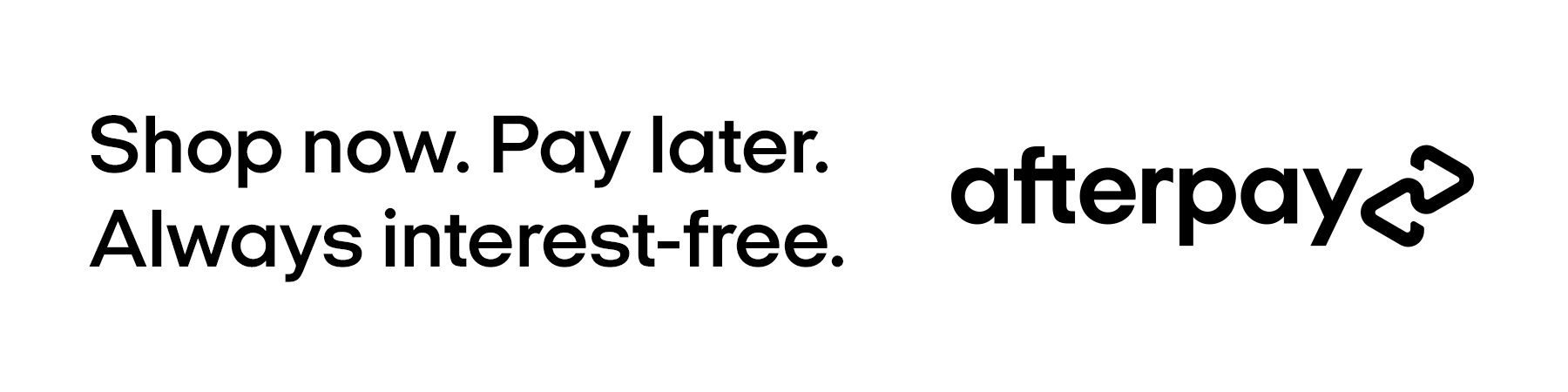 Afterpay shopnow banner 600x150 white 3x a44fc490 b68e 45ee a7bd f3b17eaf86d7