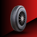 Anchee - 7.50R16 120/118N 14PLY - Anchee AC838 Single Tyre Close-Up - Side view on multi-spoke alloy wheel highlighting Symmetric tread pattern.