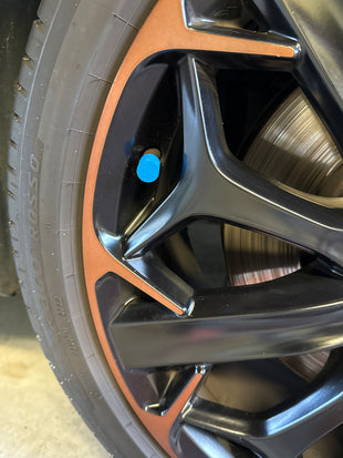 Custom Colour Valve Caps –  SET OF 4